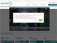 Tablet Screenshot of infarco.com
